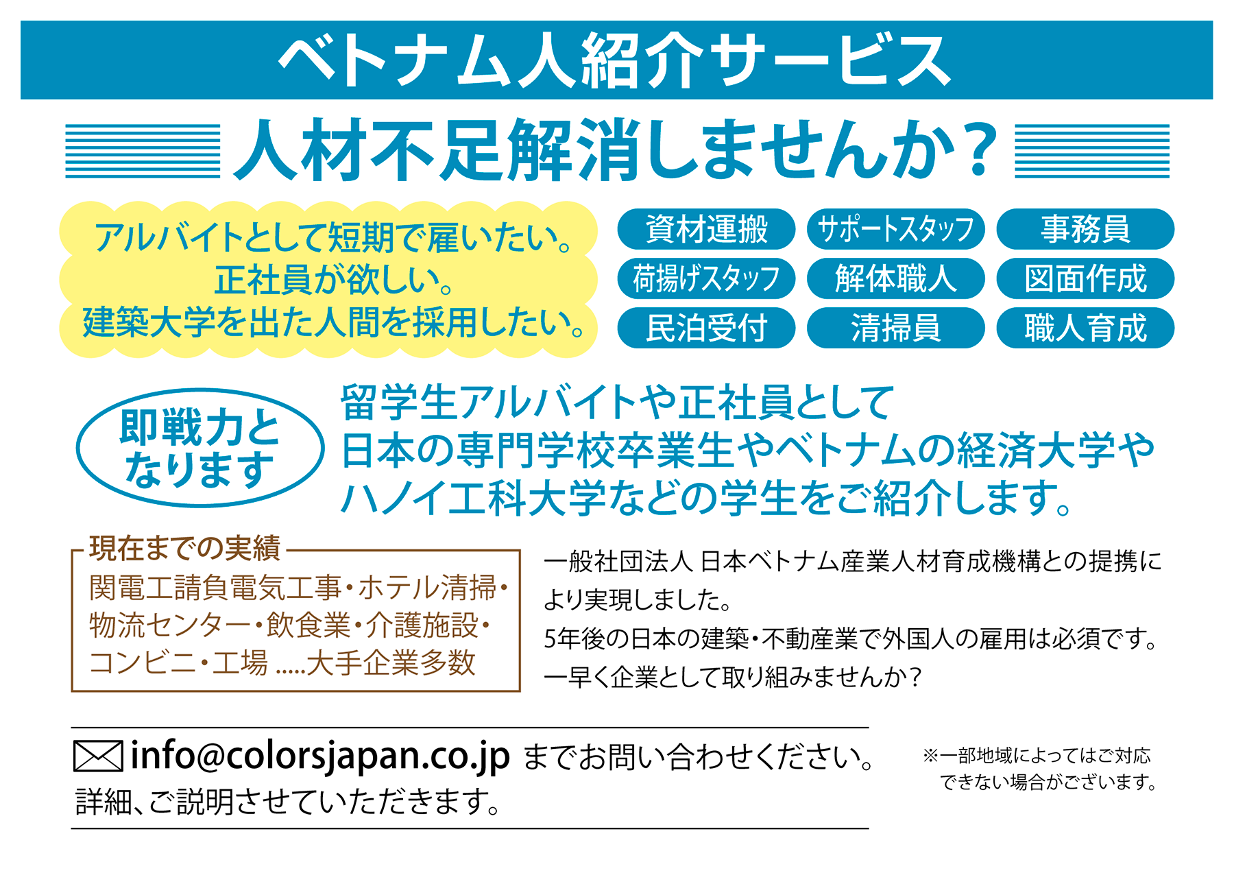 ベトナム人紹介サービス